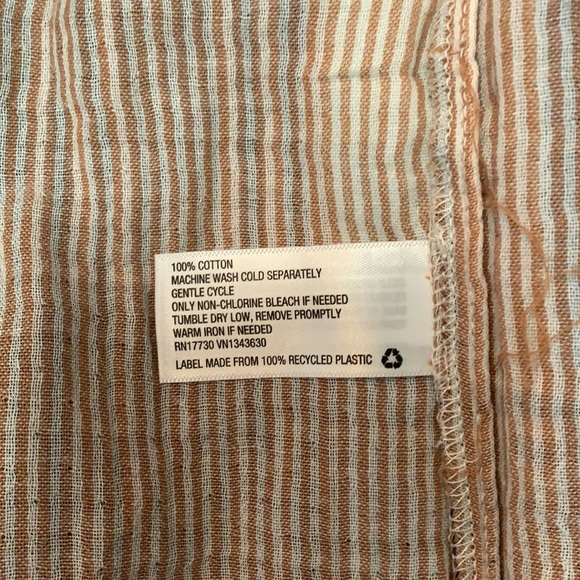 NEW! Blue Plaid Side Fold Over Dress - Picture 6 of 6